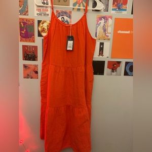 Target red dress, brand new with tags, size L